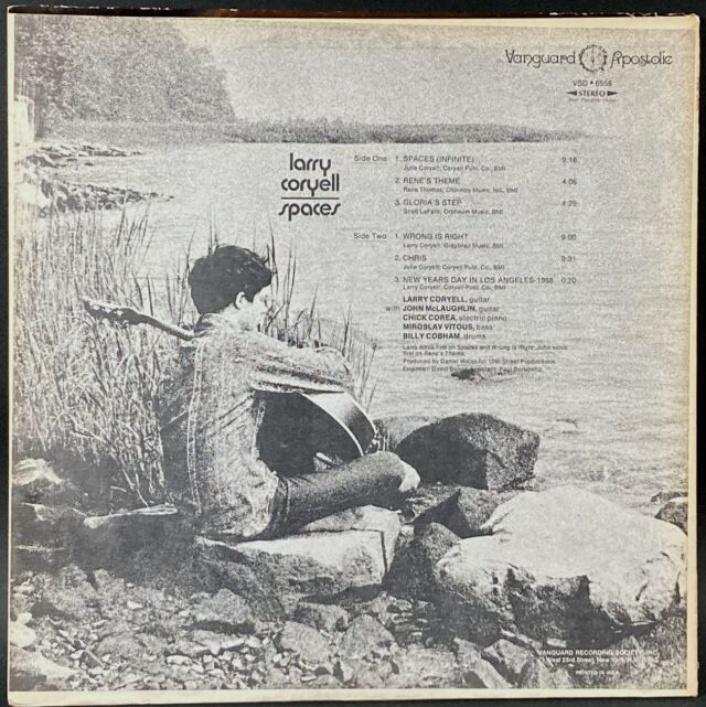 Larry Coryell ラリー・コリエル / Spaces スペイセス 中古レコード