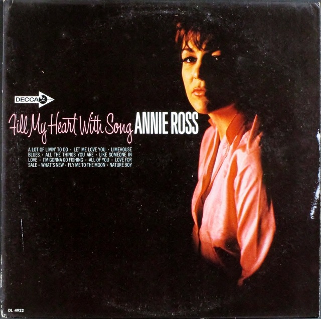 女性ジャズヴォーカル】Annie Ross アニー・ロス / Fill My 女性ジャズヴォーカル】Annie Ross アニー・ロス / Fill My