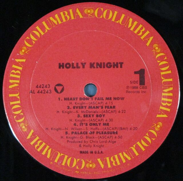 Holly Knight ホリー・ナイト / Holly Knight 中古レコード通販