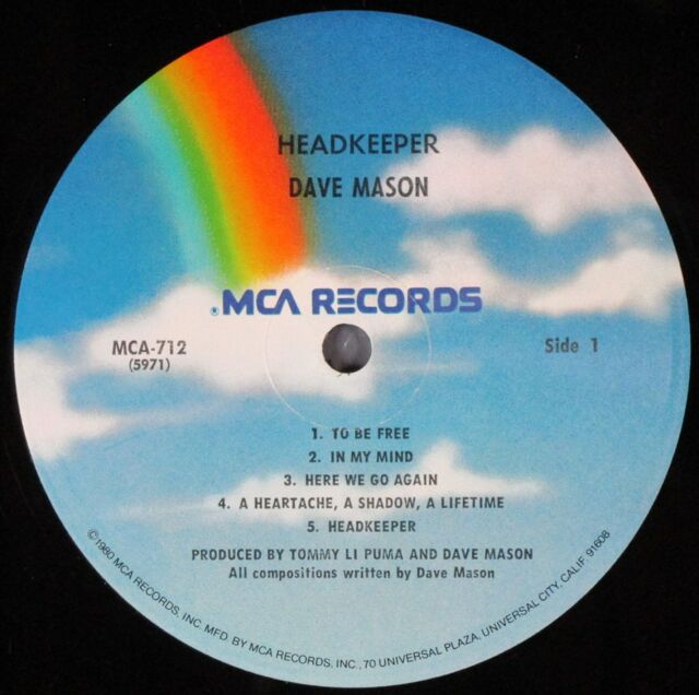 【中古】 Headkeeper デイヴ・メイスン Dave Mason デイブ・メイソン / Headkeeper ヘッドキーパー 中古