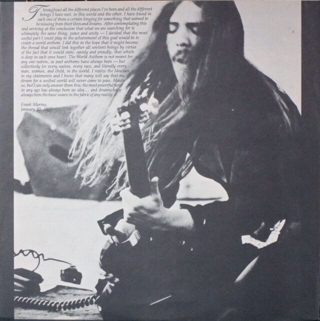 Frank Marino & Mahogany Rush フランク・マリノ / World Anthem