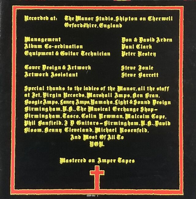 Black Sabbath ブラック・サバス / Born Again 悪魔の落とし子 中古