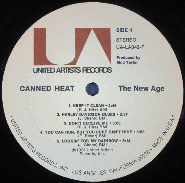 Blues Rock】Canned Heat キャンド・ヒート / The New Age 中古