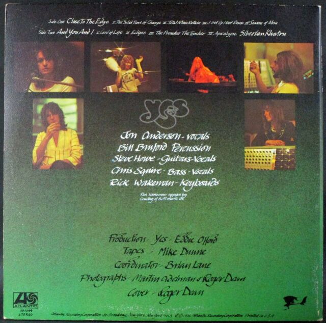 中古品YES危機スーパーDEアナログ盤5CD B 危機/YES/イエス｜PROGRESSIVE ROCK｜ディスクユニオン