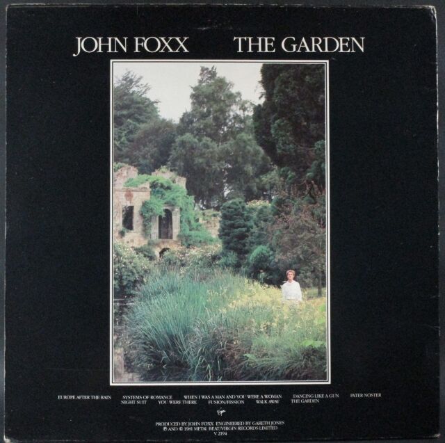 稀少LP！The Garden ザ・ガーデン 1stアルバム レコード John Foxx ジョン・フォックス / The Garden 中古レコード通販はSeven