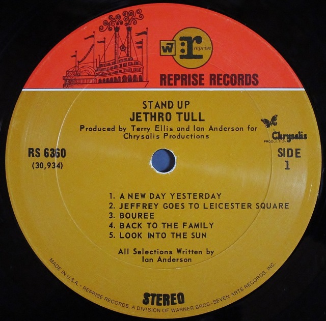 プログレッシブ】Jethro Tull ジェスロ・タル / Stand Up 中古