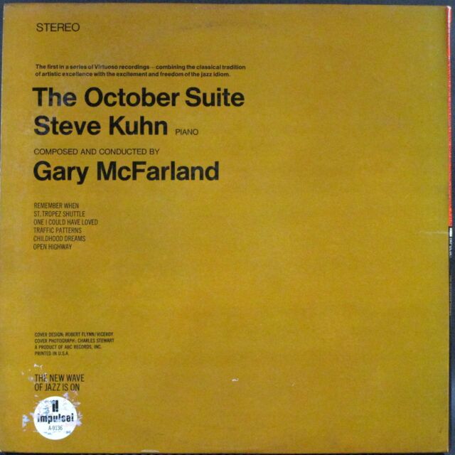 Steve Kuhn スティーブ・キューン / The October Suite 10月組曲