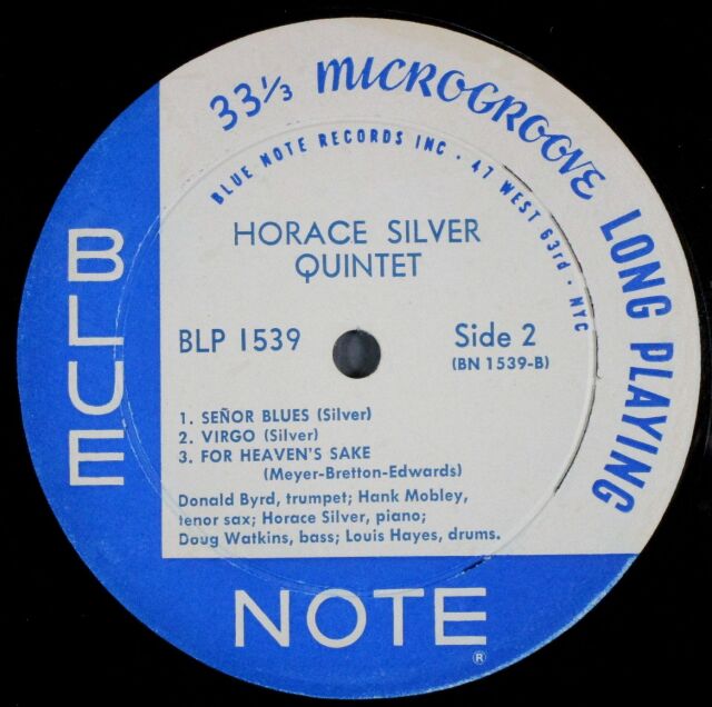 Horace Silver Quintet ホレス・シルヴァー / 6 Pieces Of