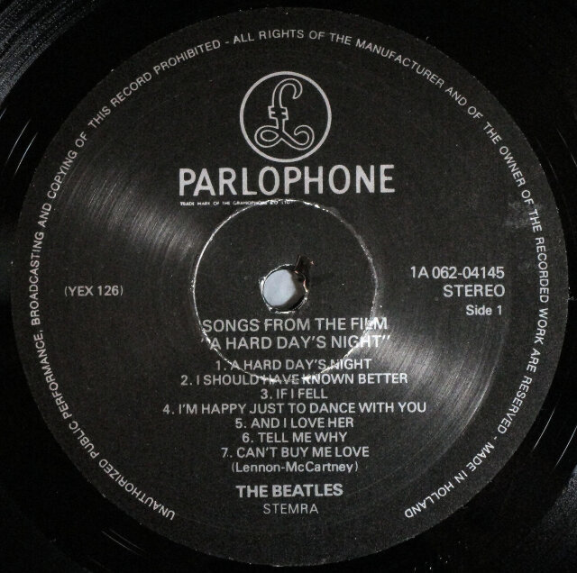 Beatles】ビートルズ / A Hard Day's Night ビートルズがやって来る