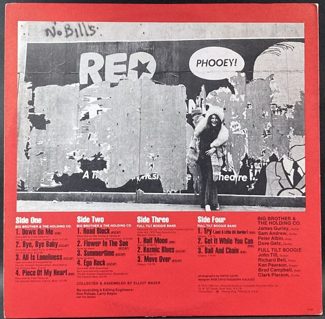 Janis Joplin ジャニス・ジョプリン / Joplin In Concert ジョプリン