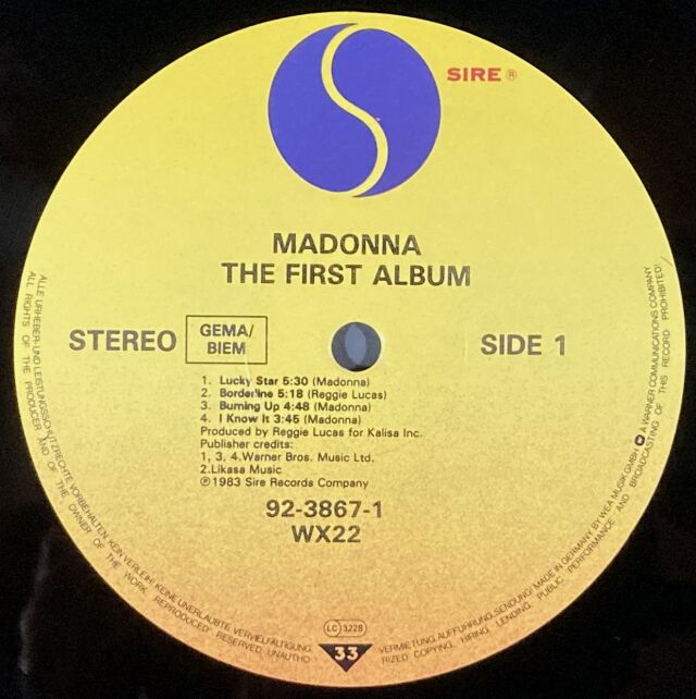 未使用 MADONNA FOR THE VERY FIRST TIME レコード Bedtime Stories (The Untold Chapter)(12inch Vinyl) : Madonna