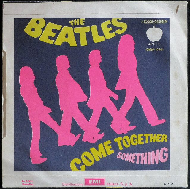 ビートルズ 7インチ レコード】Come Together / Something 中古