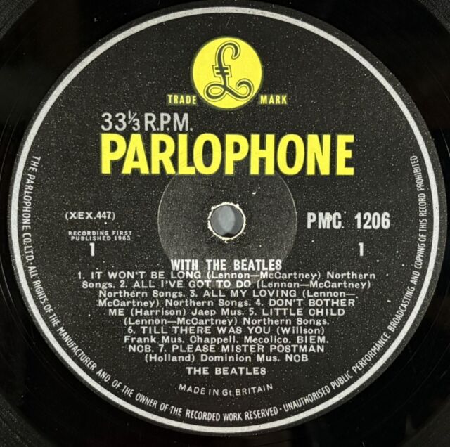 ビートルズ　with the beatles 英盤レコード Grammy Winning Artist - With The Beatles - Amazon.com Music