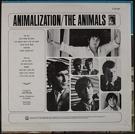 UKロック】Animals アニマルズ / Animalization 中古レコードの