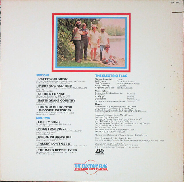 US ROCK】Electric Flag エレクトリック・フラッグ / The Band Kept