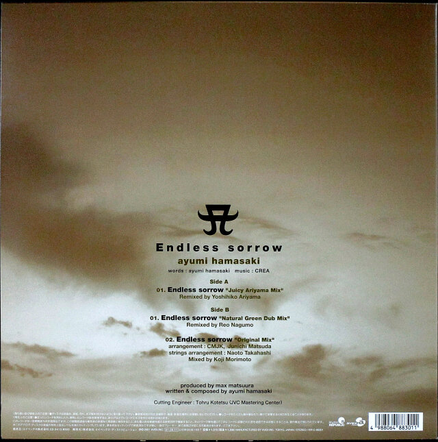 J-POP】浜崎あゆみ / Endless Sorrow エンドレス・ソロウ 中古