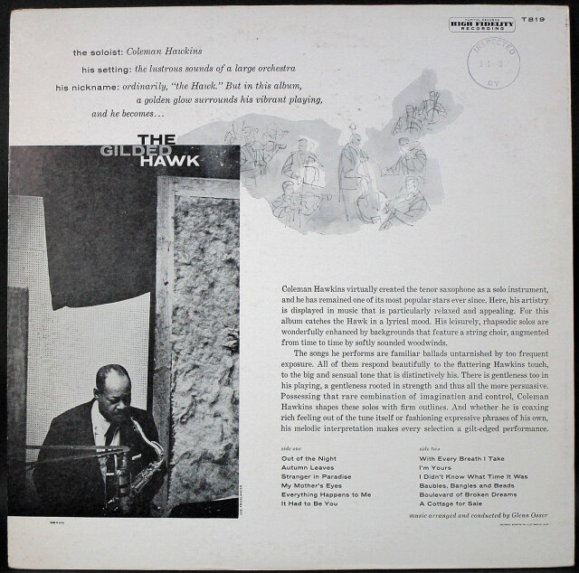 JAZZレコード】Coleman Hawkins コールマン・ホーキンス / The