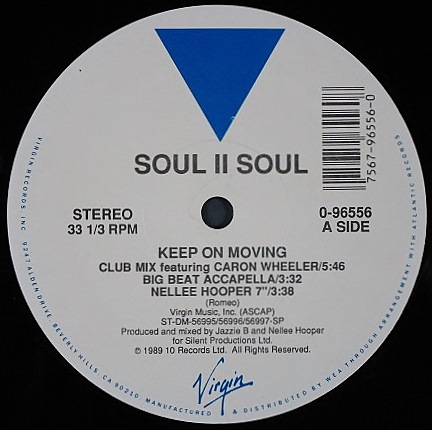 SOUL】Soul II Soul ソウル II ソウル / Keep On Movin 中古レコードの