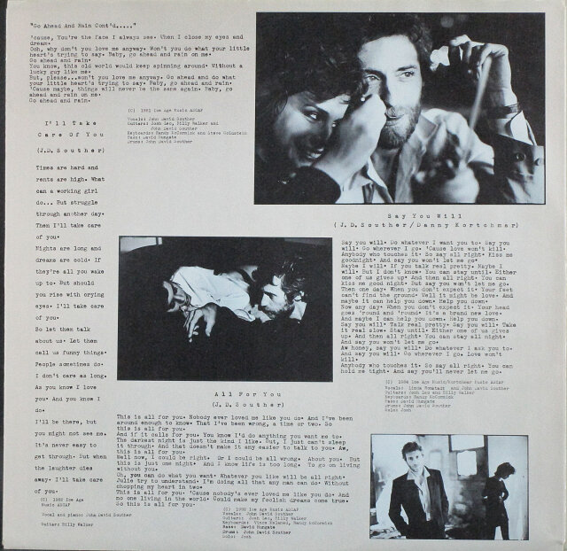 US ROCK】J.D. Souther J.D.サウザー / Home By Dawn 中古レコードの