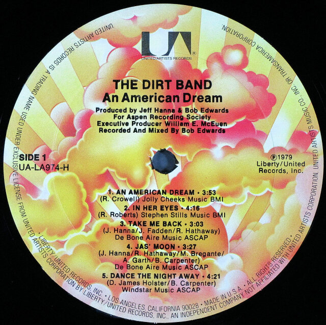US ROCK】The Dirt Band ザ・ダート・バンド / An American