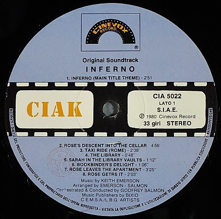 Prog rock】Keith Emerson キース・エマーソン / イタリア映画