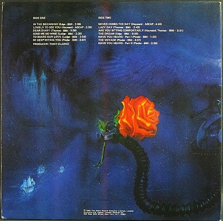 LPレコード　夢幻 / THE MOODY BLUES　UKオリジナル　マト2W Prog rock】ムーディー・ブルース 夢幻/ Moody Blues On The
