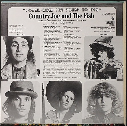 USロック】Country Joe & The Fish カントリー・ジョー & ザ