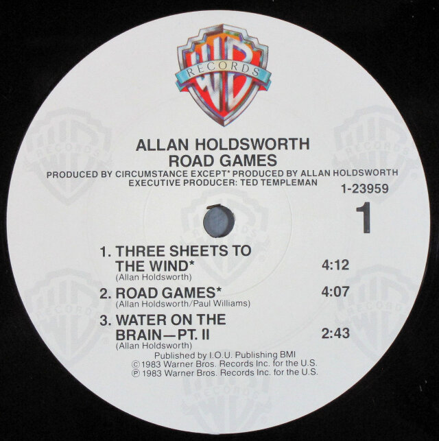 Allan Holdsworth アラン・ホールズワース / ロード・ゲームス