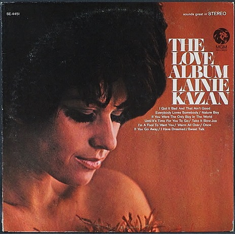 女性ジャズヴォーカル】Lainie Kazan レイニー・カザン / The