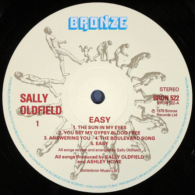 Sally Oldfield サリーオールド・フィールド / Easy | 英国