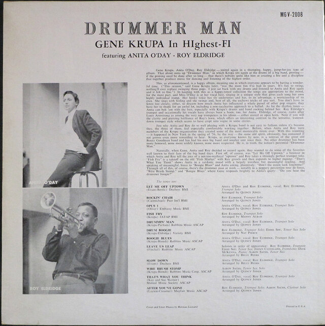 ジャズレコードセット　Gene Krupa /Drummer Man etc. ジャズレコードセットGene Krupa /Drummer Man etc.