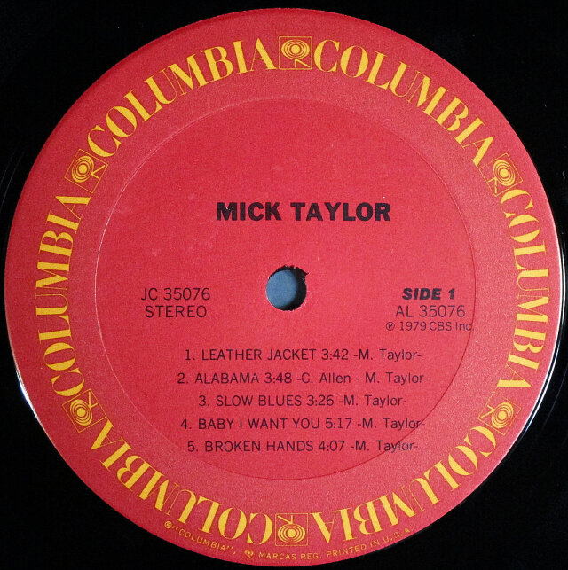 Mick Taylor ミック・テイラー / Mick Taylor | UK Rockの中古