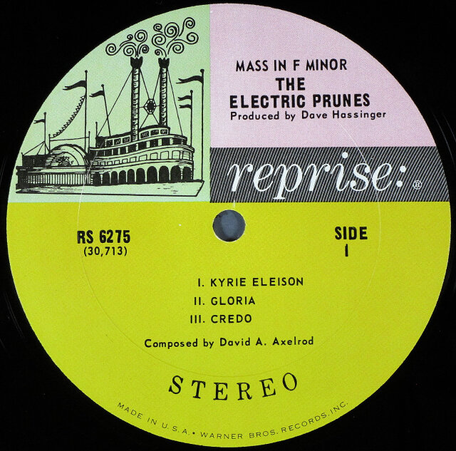 Electric Prunes エレクトリック・プルーンズ / Mass In F Minor