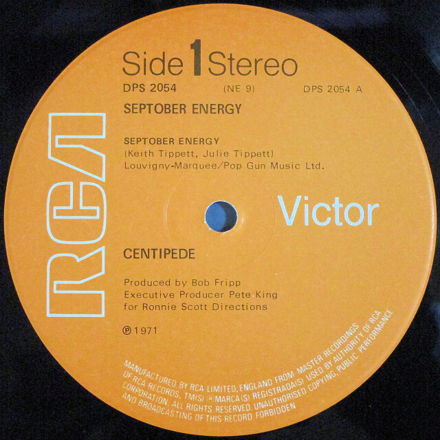 CENTIPEDE  SEPTOBER ENERGY    LPレコード2枚 CENTIPEDE Septober Energy reviews
