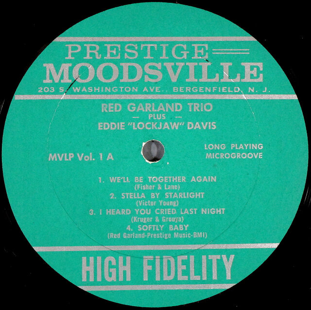 Red Garland Trio + Eddie 