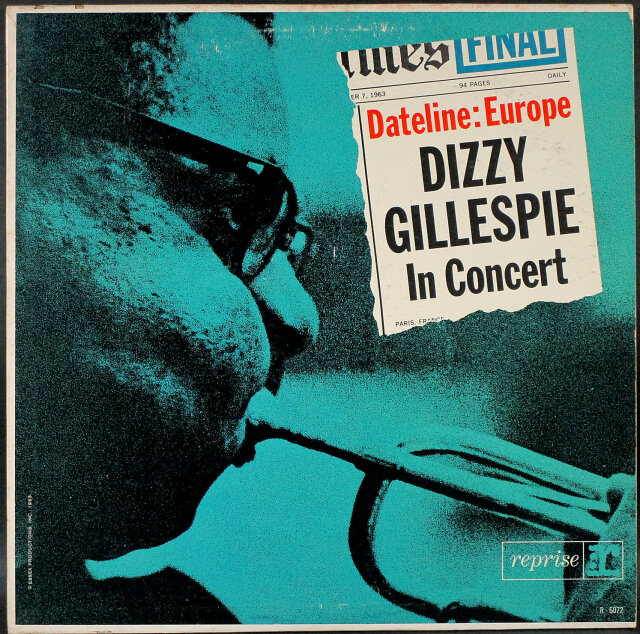 ビバップ/ディジー・ガレスピー/ポスター Mサイズ バンドTシャツ】Dizzy Gillespie ディジーガレスピー