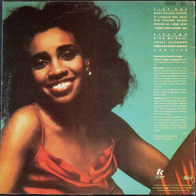 Anita Ward アニタ・ワード / Songs Of Love ソングス・オブ