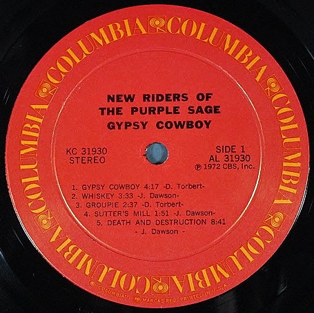 USロック】New Riders Of The Purple Sage ニュー・ライダーズ