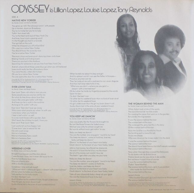 ソウル/ファンク】Odyssey オデッセイ / Odyssey | 中古レコード