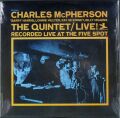 Charles McPherson チャールズ・マクファーソン / The Quintet - Live! (Recorded Live At The Five Spot)