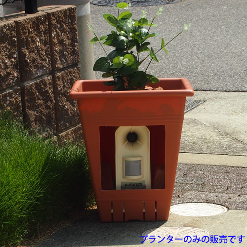 ガーデンバリア盗難防止用 窓付きプランター Gdx型 Gdx 2型 ミニ ガーデンバリア本体は別売 ガーデンズ通販