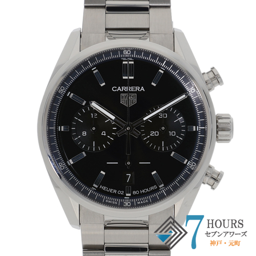 【121847】 TAG HEUER タグホイヤー  CBN2010.BA0642 カレラ キャリバーホイヤー02 ブラックダイヤル SS 自動巻き 当店オリジナルボックス