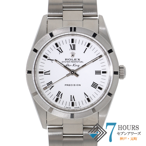 ROLEX ロレックス 14010 エアキング ホワイトローマンダイヤル A番  
