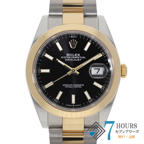 ROLEX ロレックス 126303 デイトジャスト 41 ブラックダイヤル 