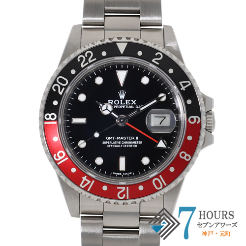 ROLEX ロレックス 16760 GMTマスター2 ブラックダイヤル 93番 