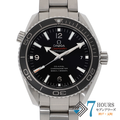 【131757】 OMEGA オメガ 232.30.42.21.01.001 プラネットオーシャン ブラックダイヤル SS 自動巻き ギャランティーカード 純正ボックス