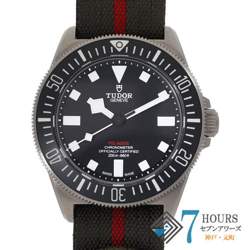 【131917】 TUDOR チュードル 25717N ペラゴスFXD ブラックダイヤル ナイロン/TI 自動巻き ギャランティーカード 純正ボックス