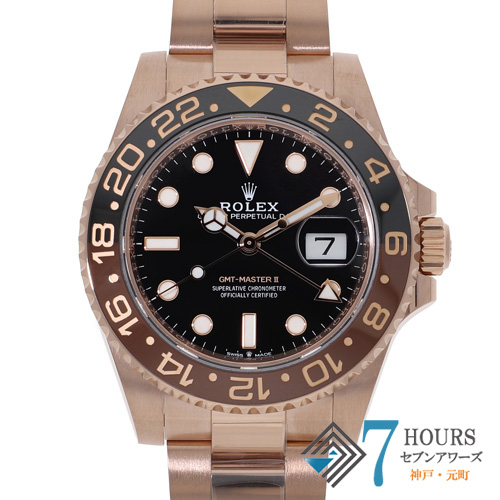 ROLEX ロレックス 126715CHNR GMTマスター2 ブラックダイヤル ランダム  