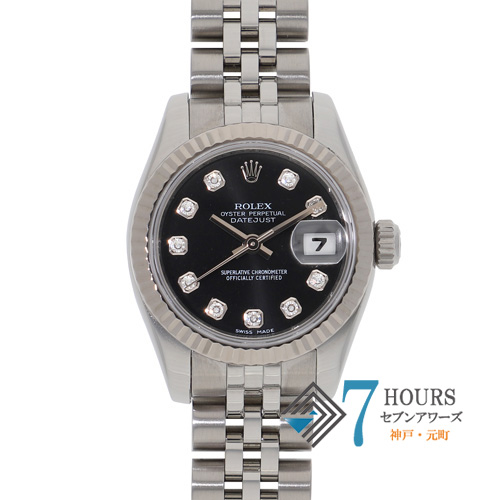ROLEX DATEJUST ブラックダイヤル 自動巻き