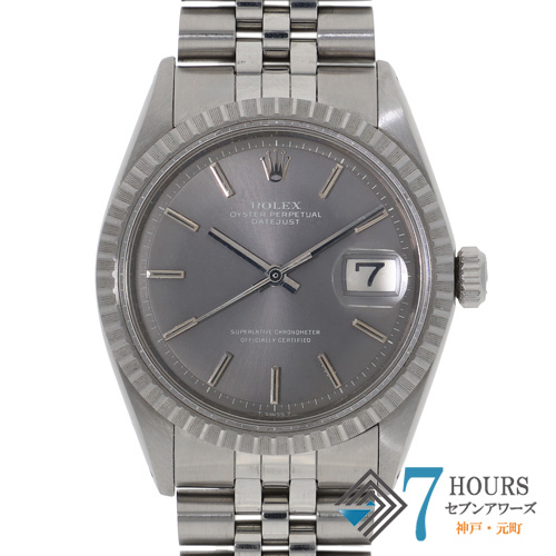 ROLEX ロレックス 1601/3 デイトジャスト 36 グレーダイヤル 19番